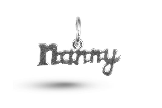 White gold Nanny charm.
