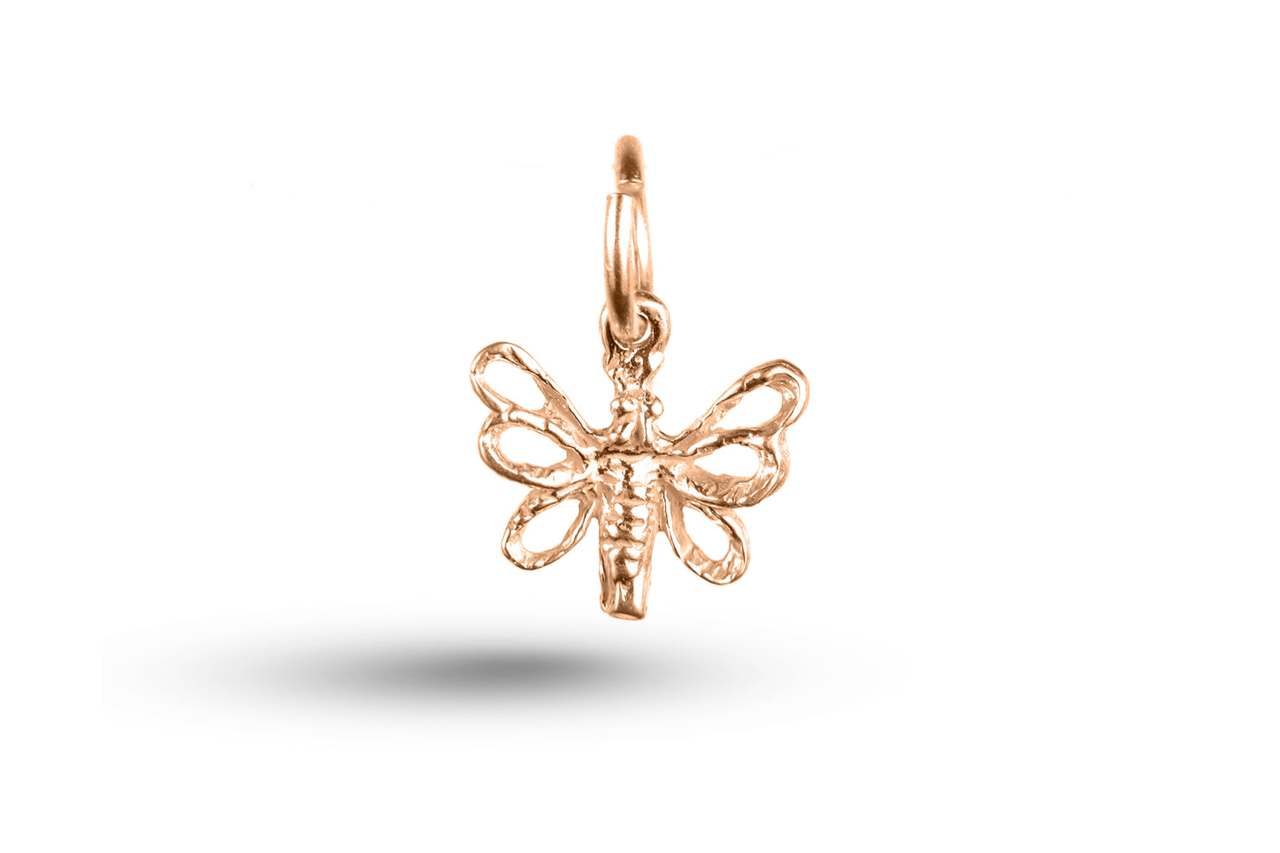 Luxury rose gold Butterfly charm.