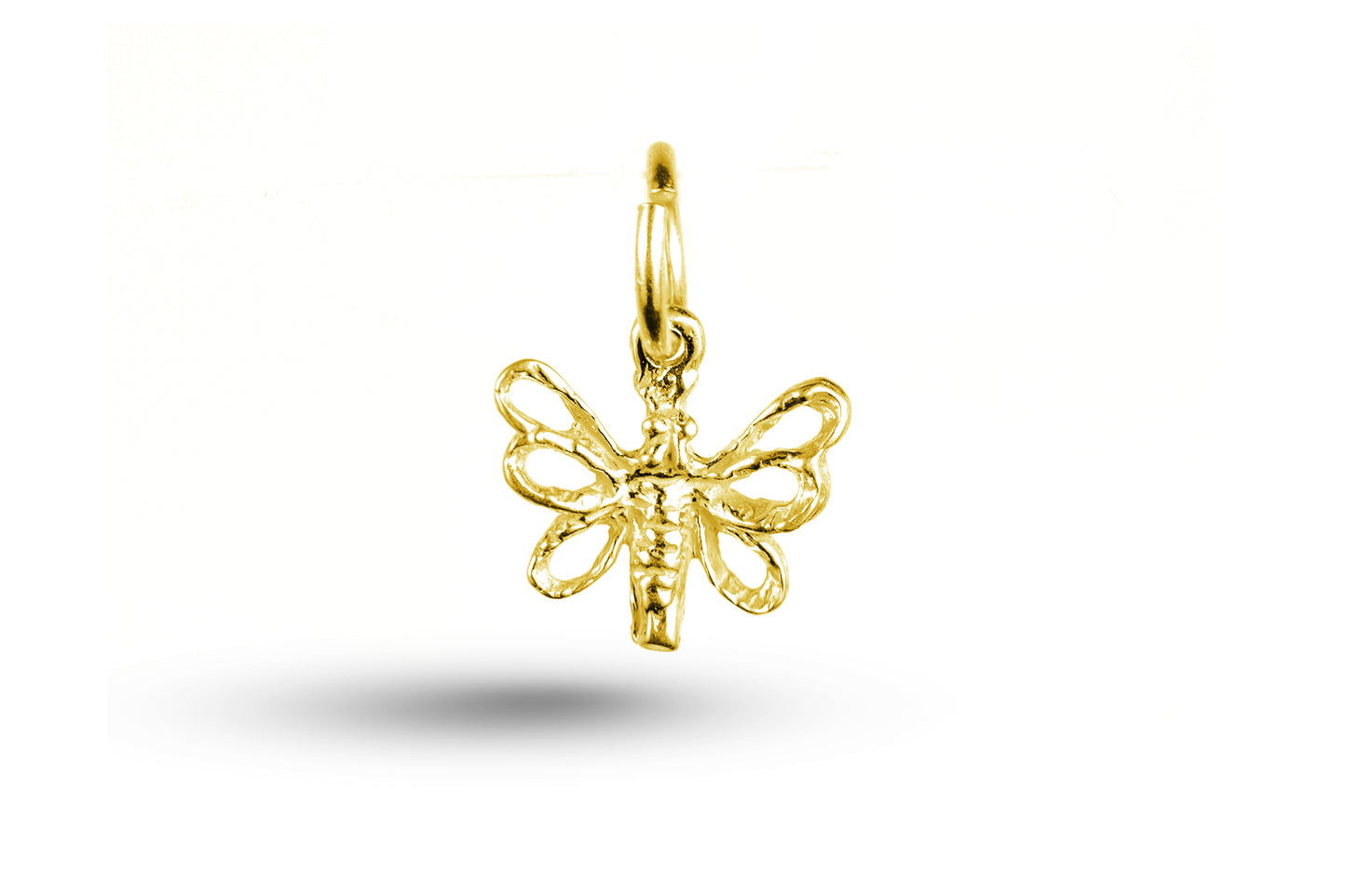 Luxury yellow gold Butterfly charm.