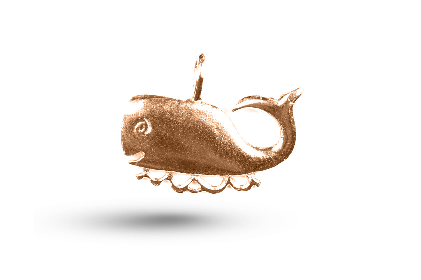 Charms Direct Whale in Waves Charm