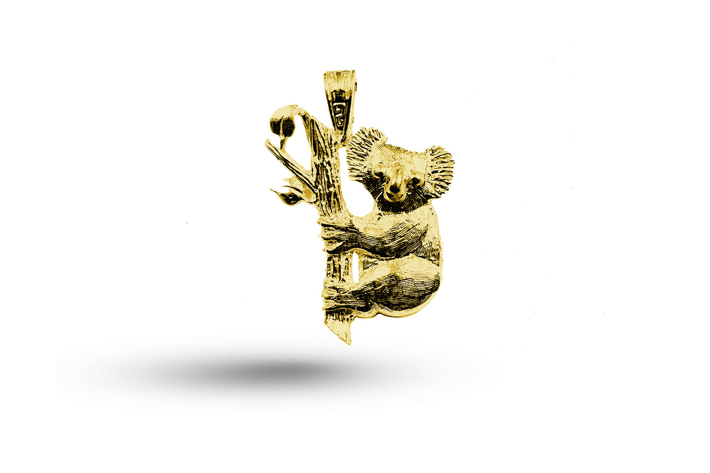 Yellow gold Koala Bear charm.