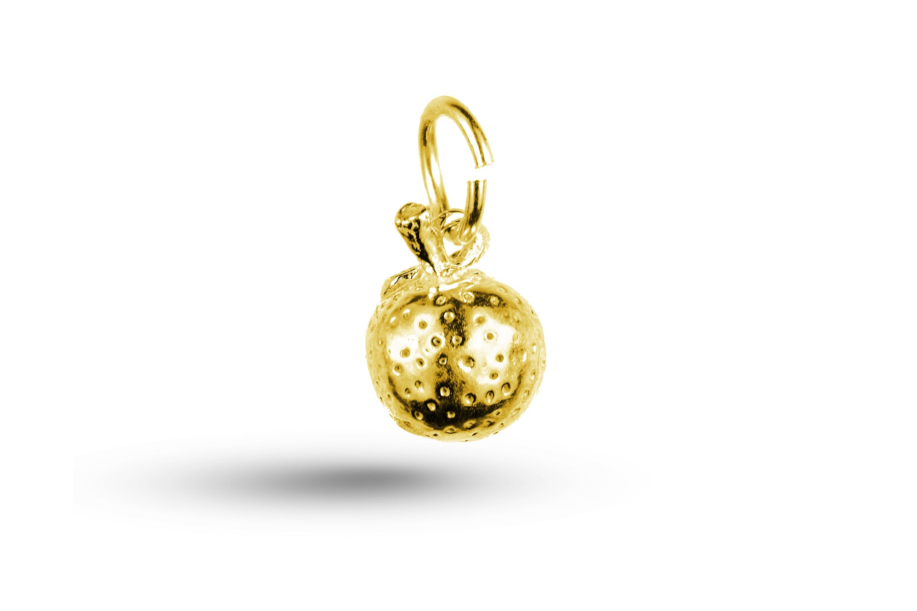 Yellow gold Orange charm.