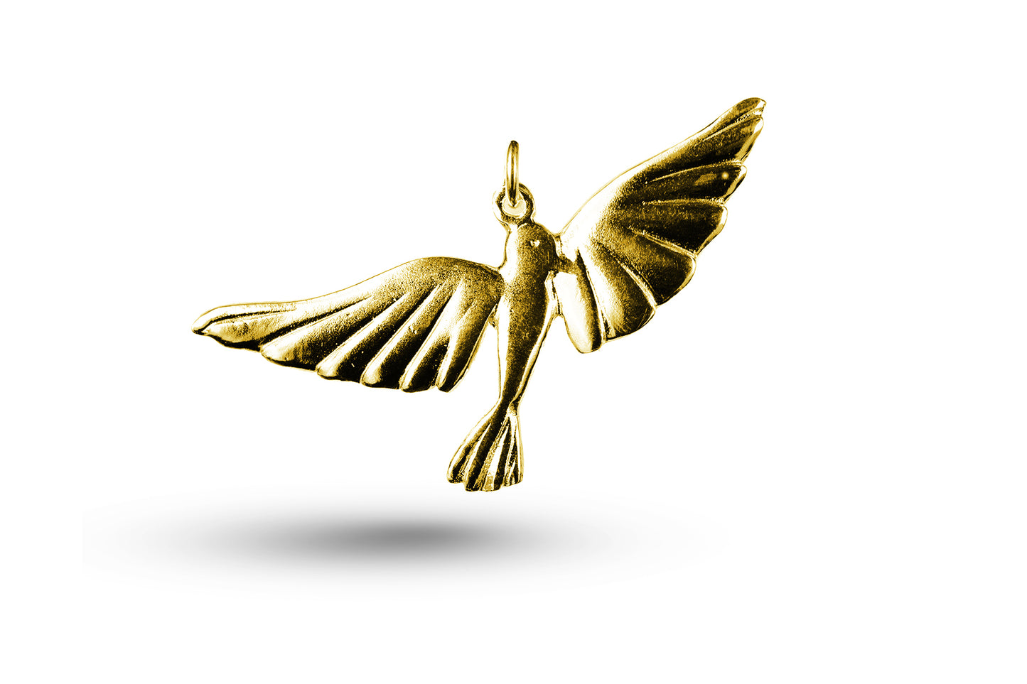 Yellow gold Large Bird charm.