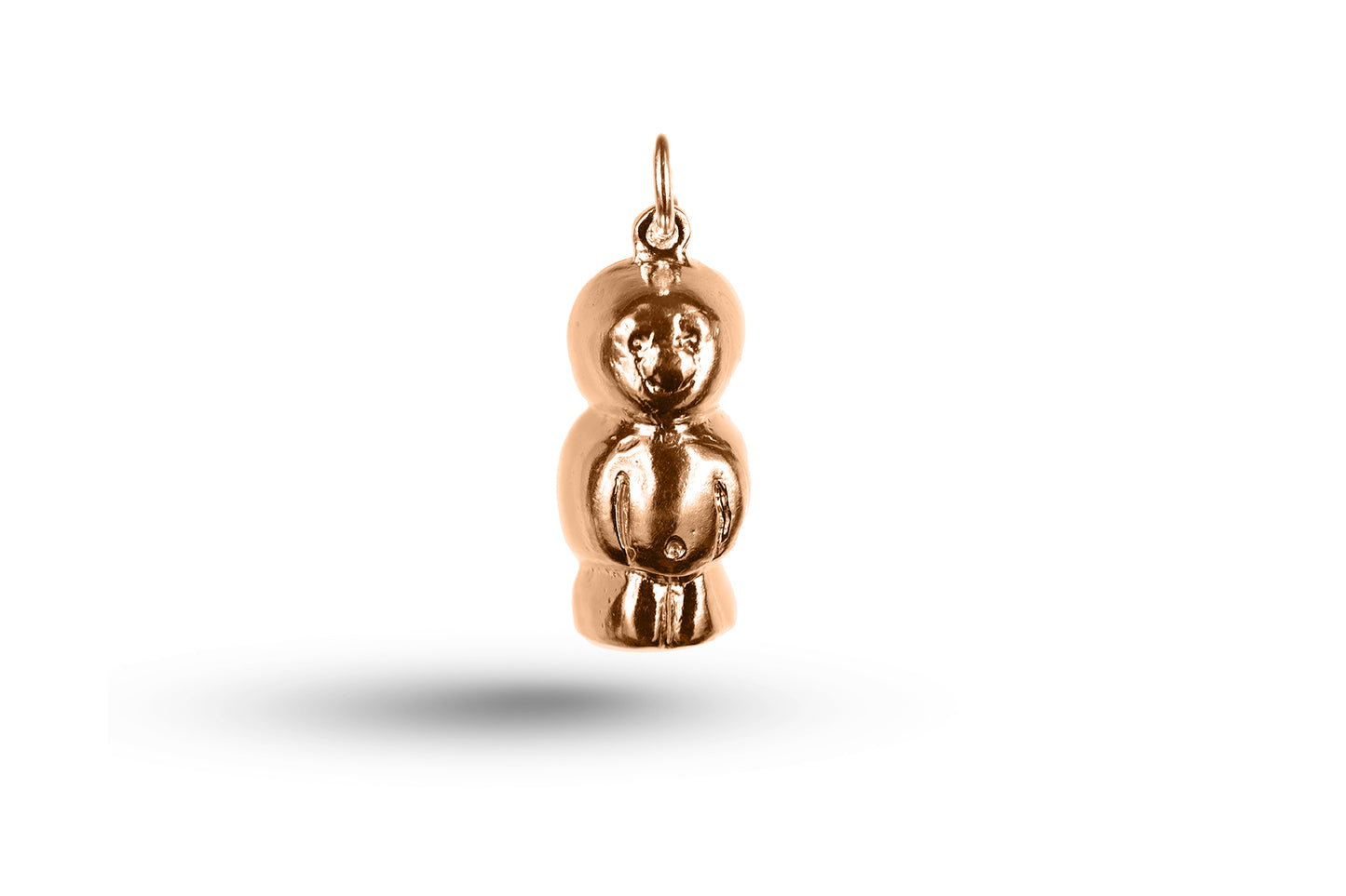 Rose gold Heavy Jelly Baby charm.