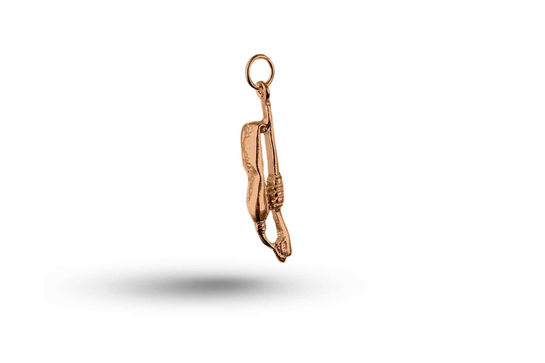 Rose gold Toothpaste and Brush charm.