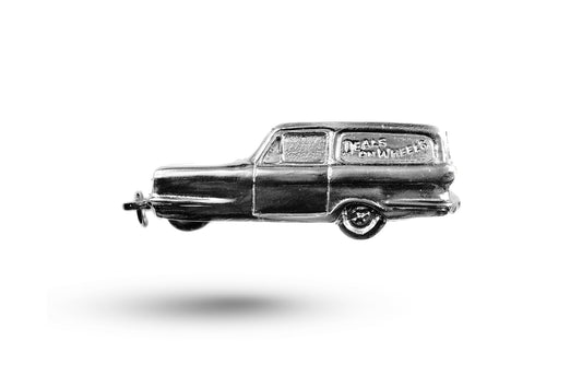 White gold Robin Reliant charm.