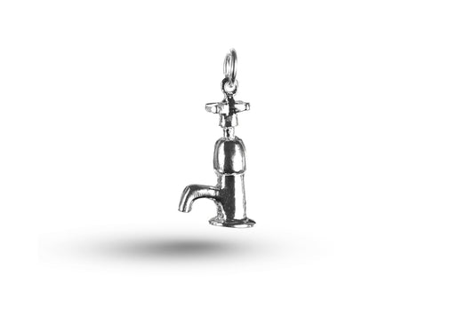 White gold Tap charm.