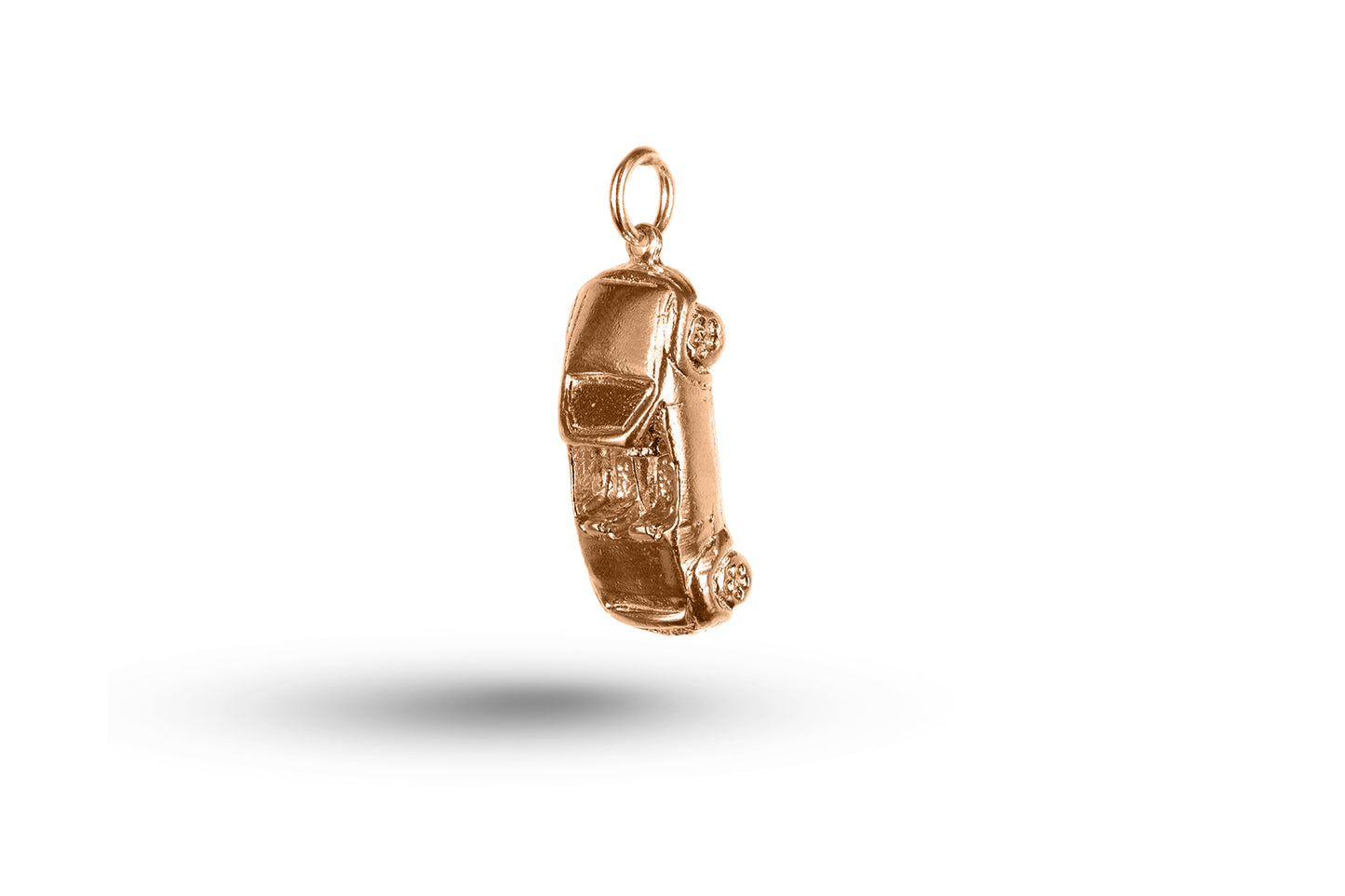 Rose gold Heavy Sports Car charm.