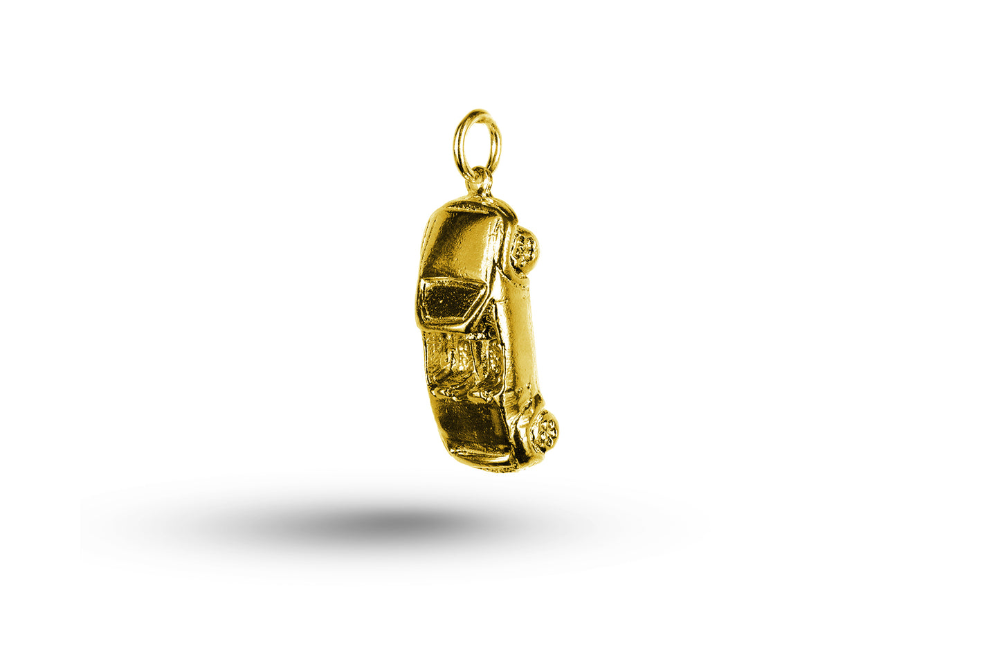 Yellow gold Heavy Sports Car charm.