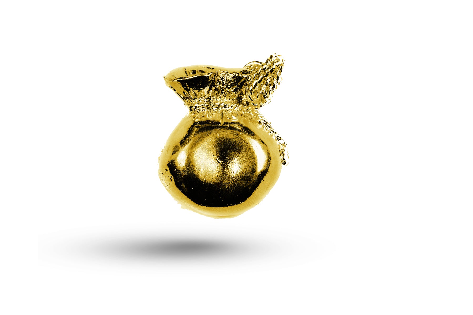 Yellow gold Money Bag charm.