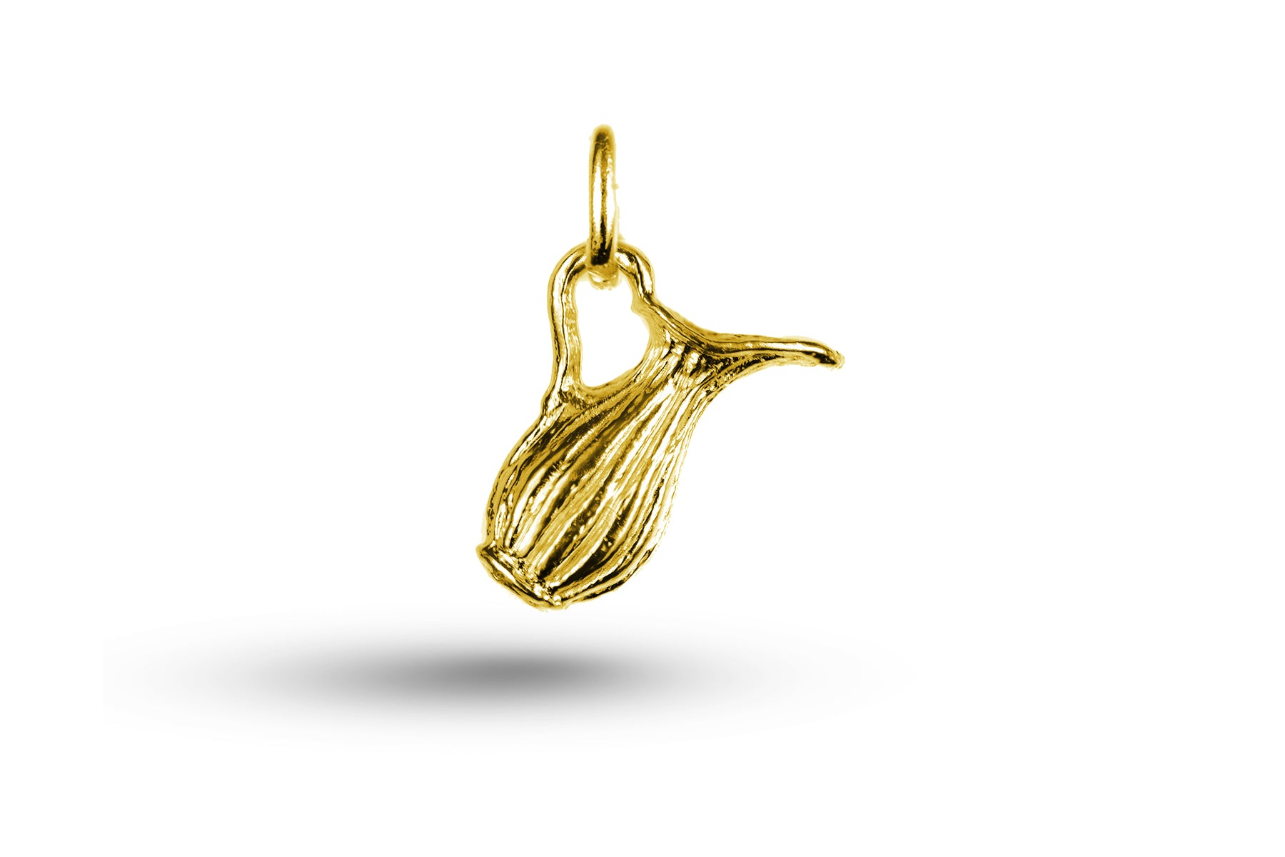 Yellow gold Pitcher charm.