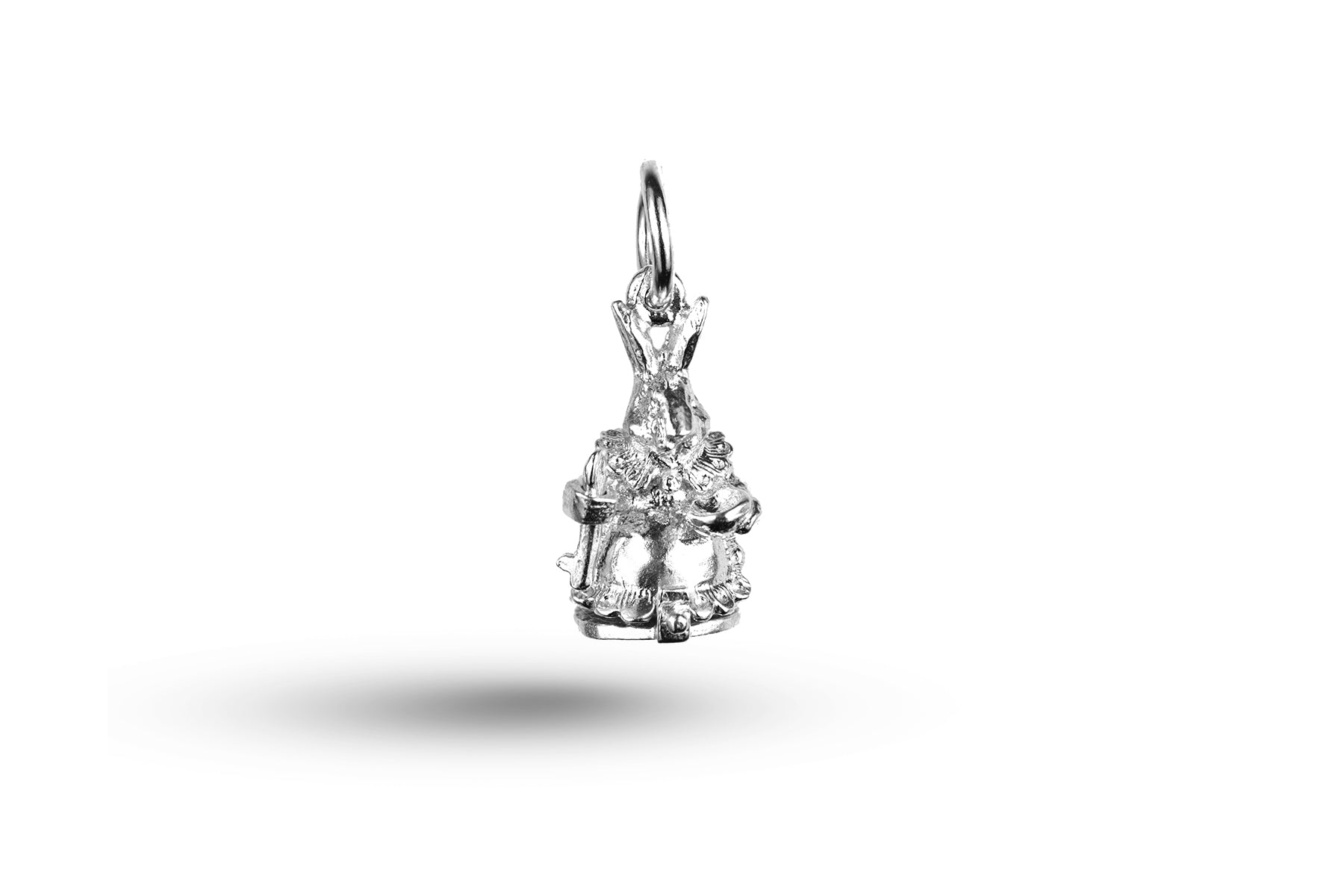 White gold Mrs Bunny charm.