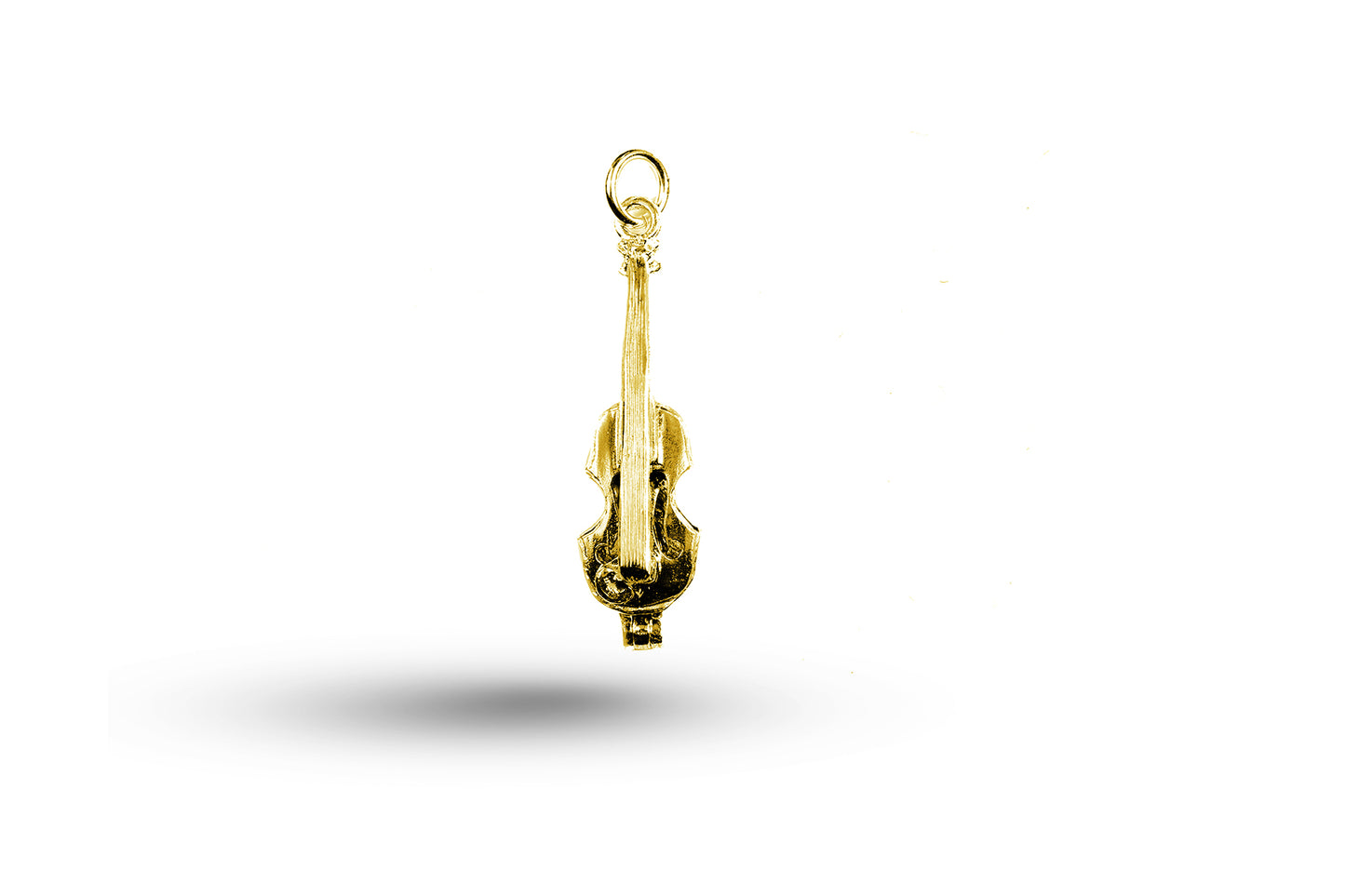 Yellow gold Opening Violin charm.
