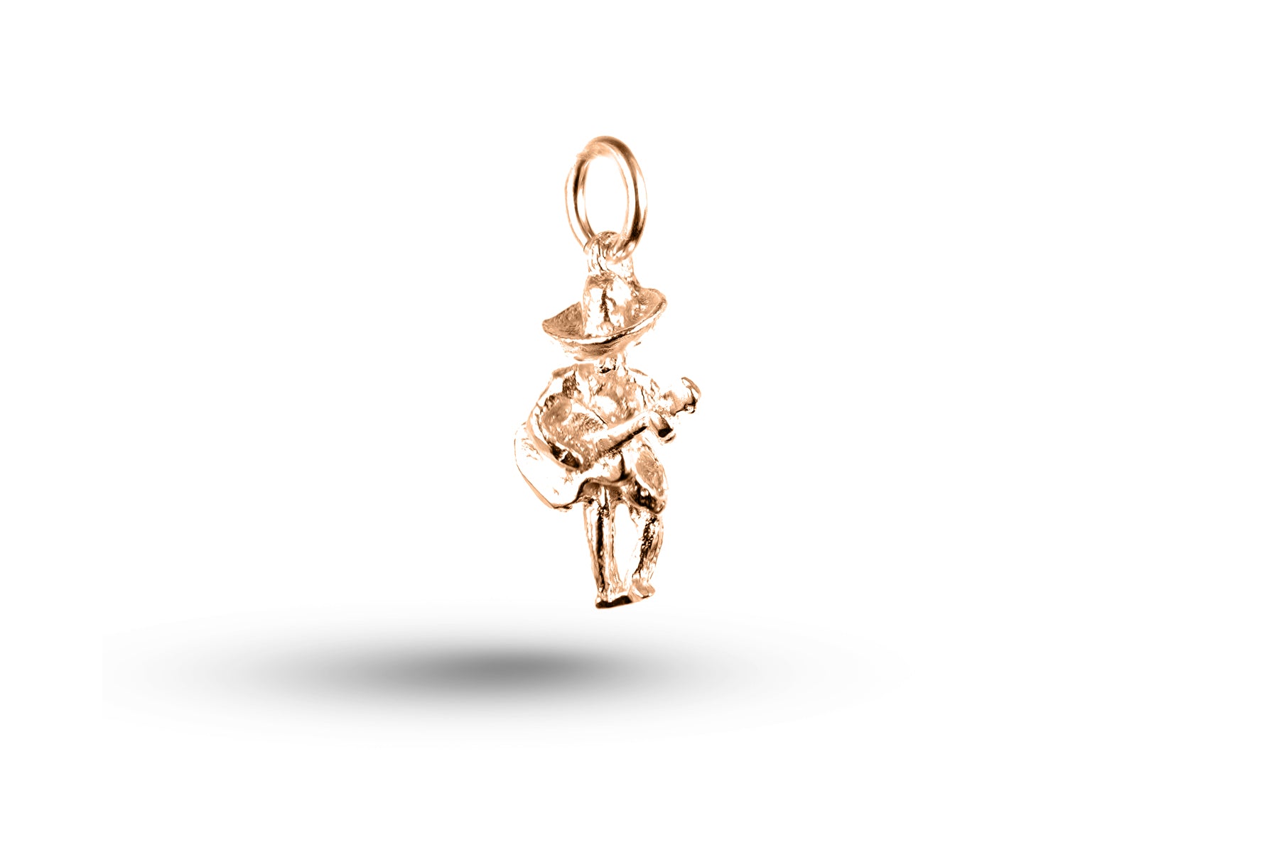 Rose gold Mexican charm.