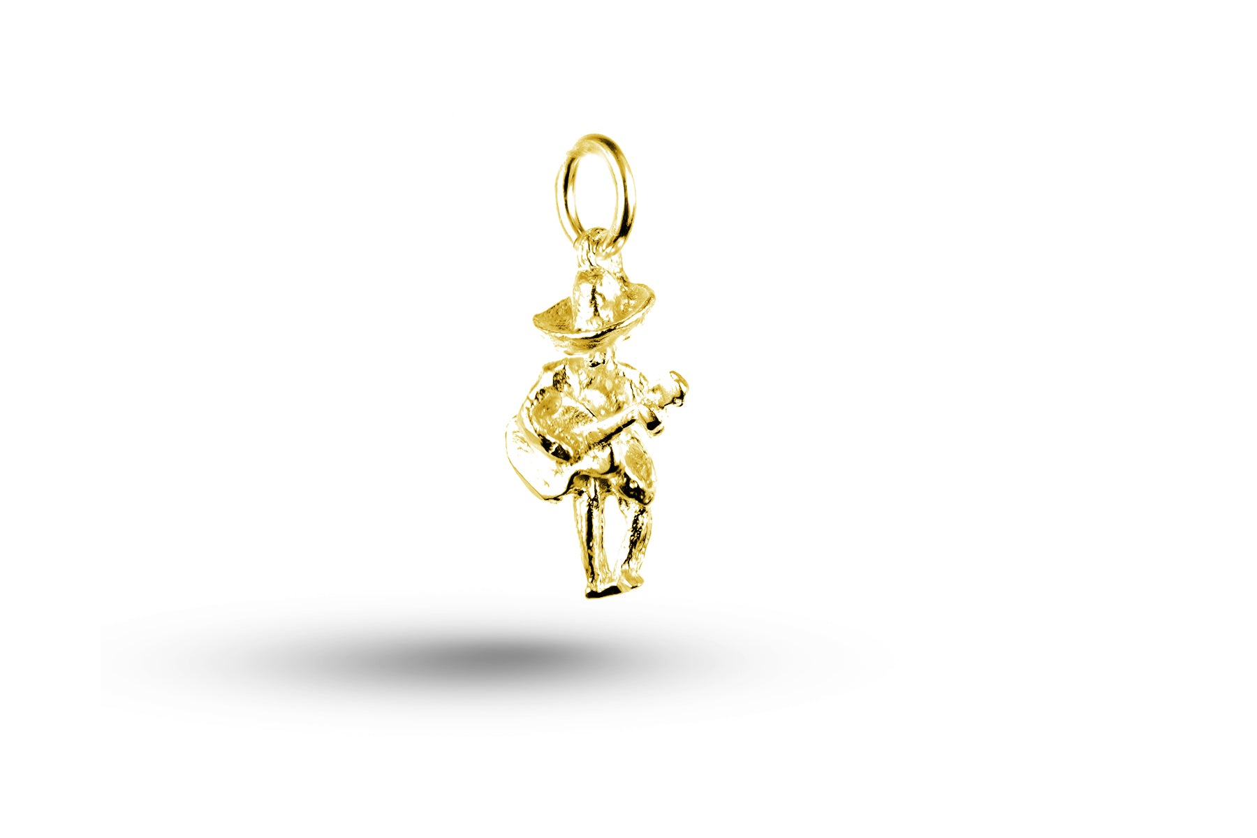 Yellow gold Mexican charm.