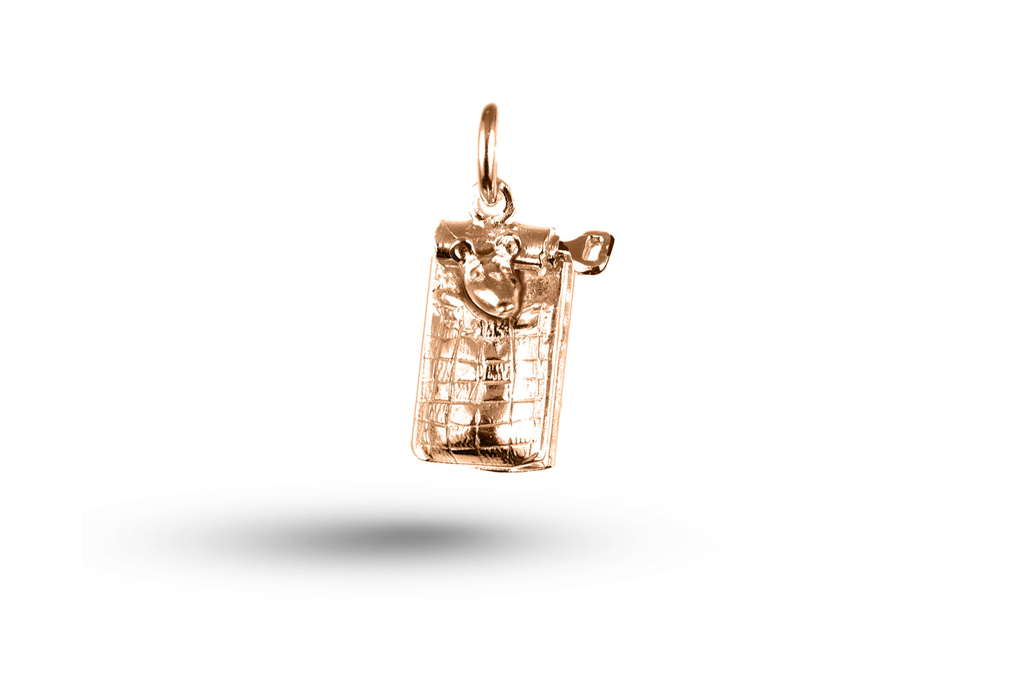 Rose gold Mouse in Sardine Tin charm.