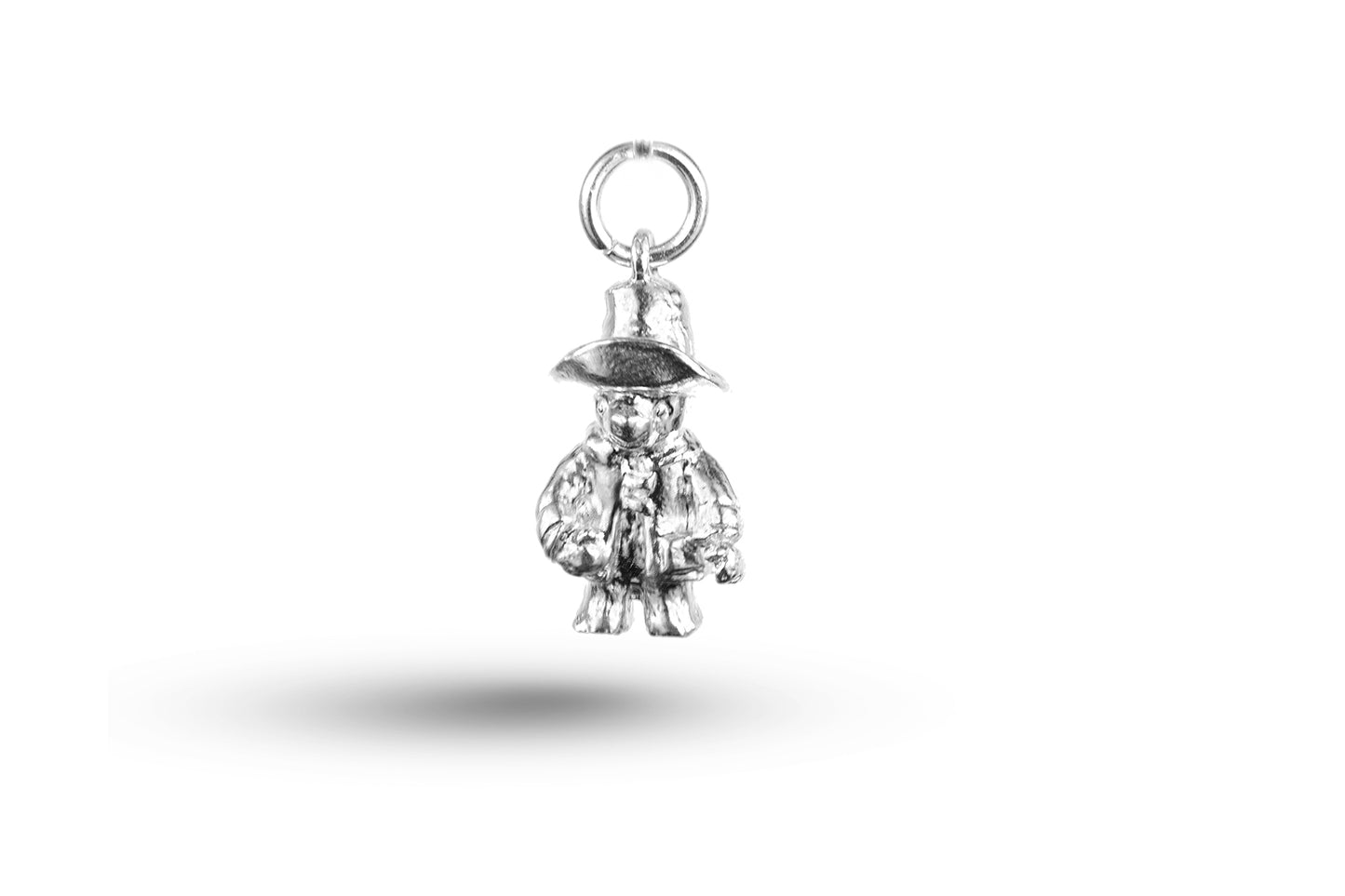 White gold Teddy with Wellingtons charm.