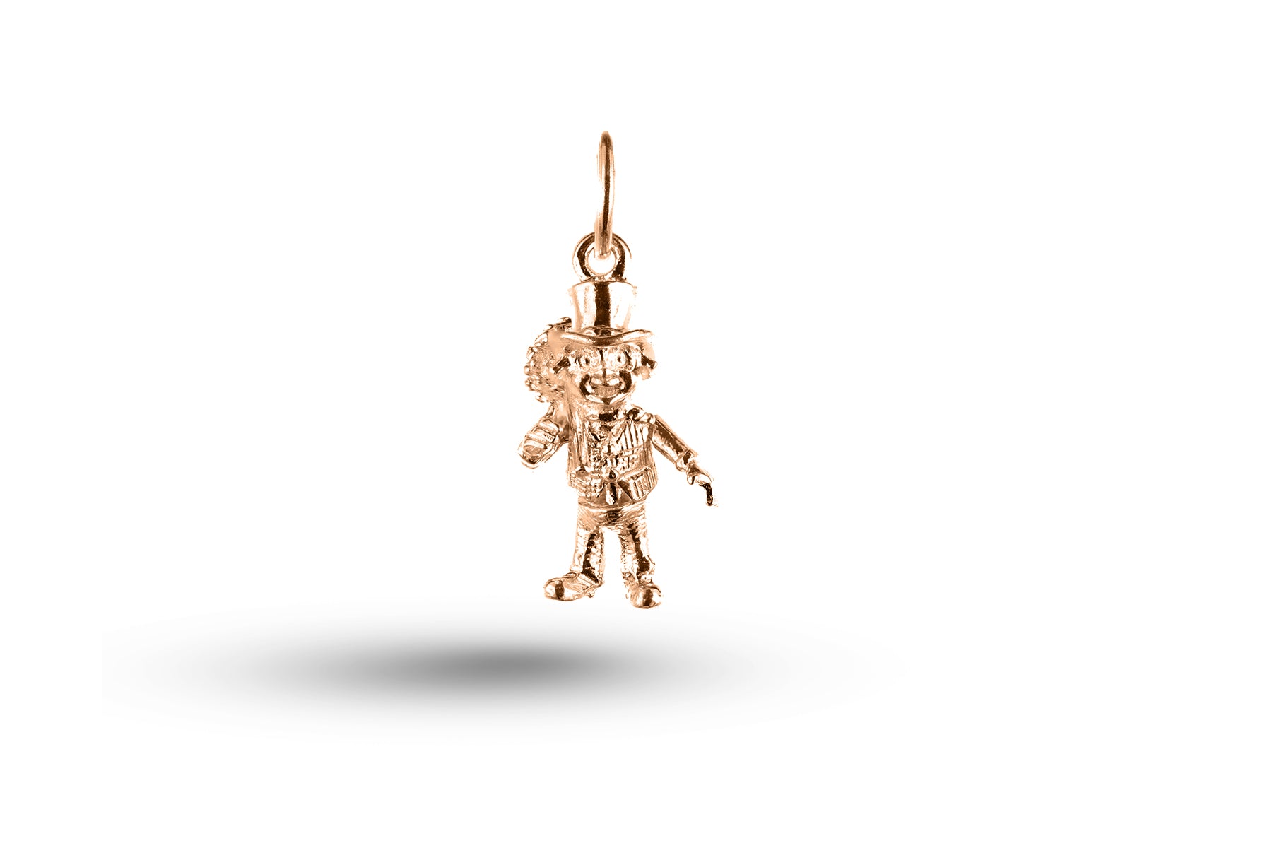 Luxury rose gold Boy Sweep charm.