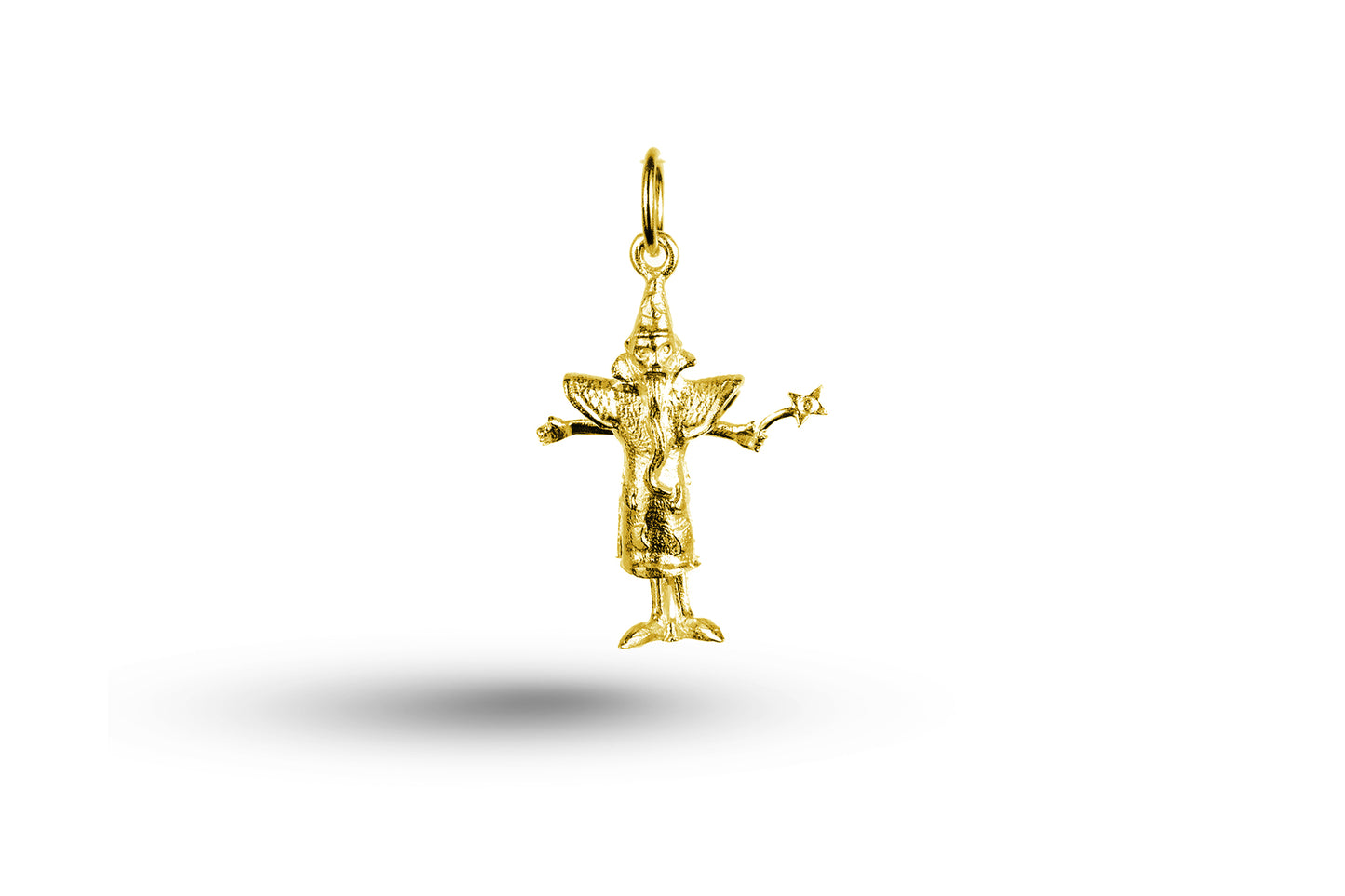 Yellow gold Wizard charm.