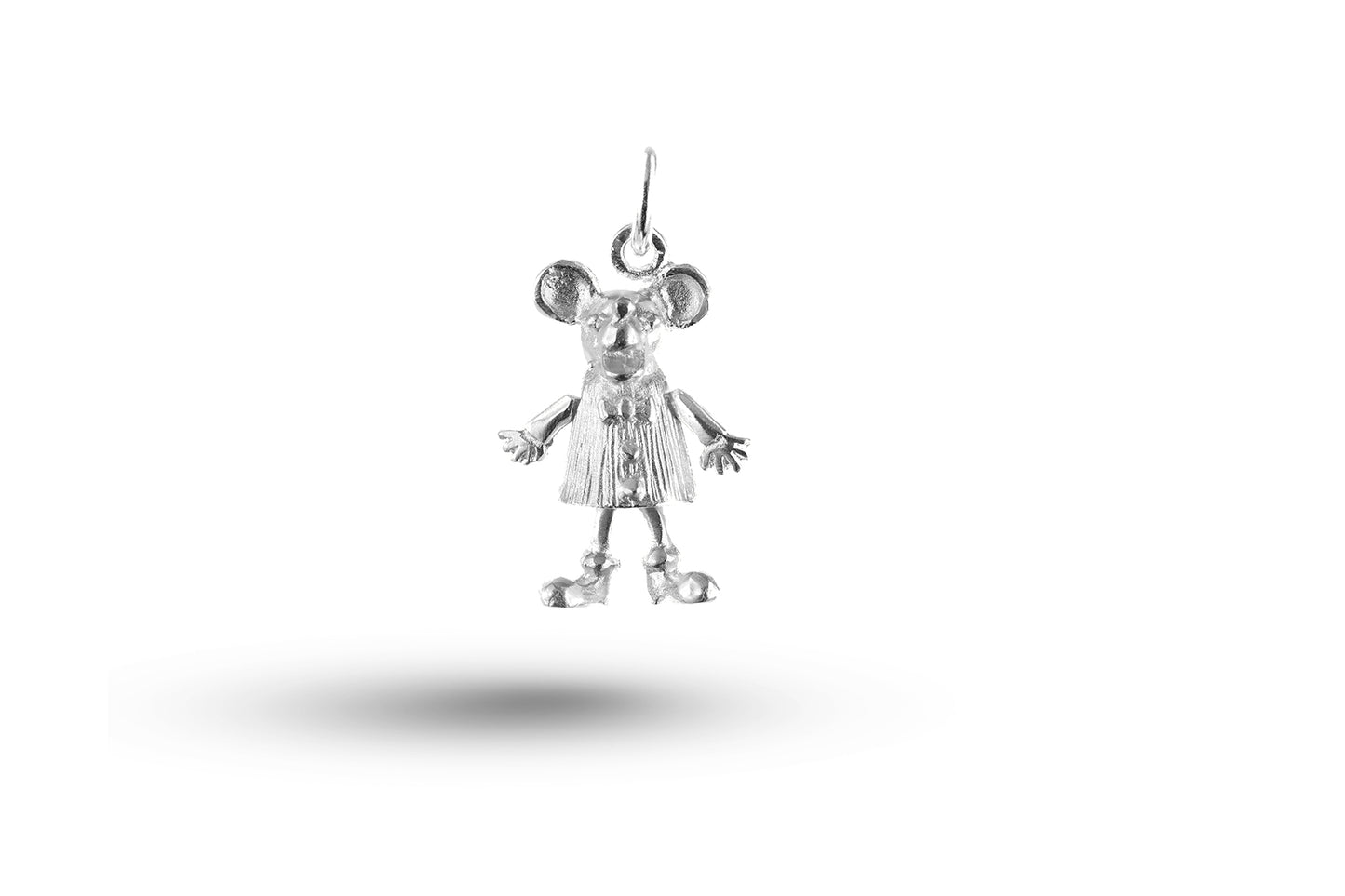 White gold Mr Mouse charm.