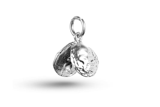 Small Oyster Shell Charm
