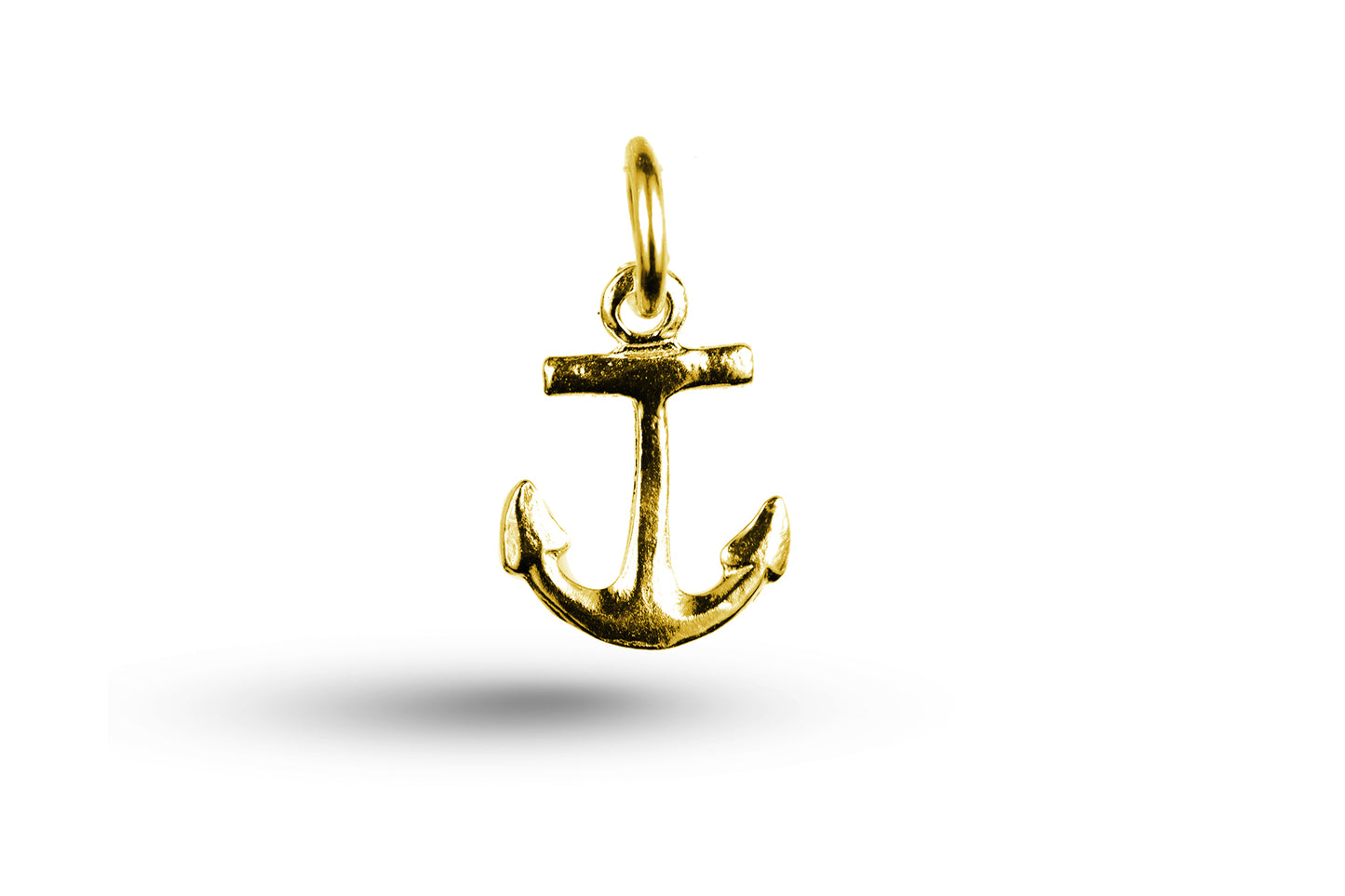 Yellow gold Anchor charm.