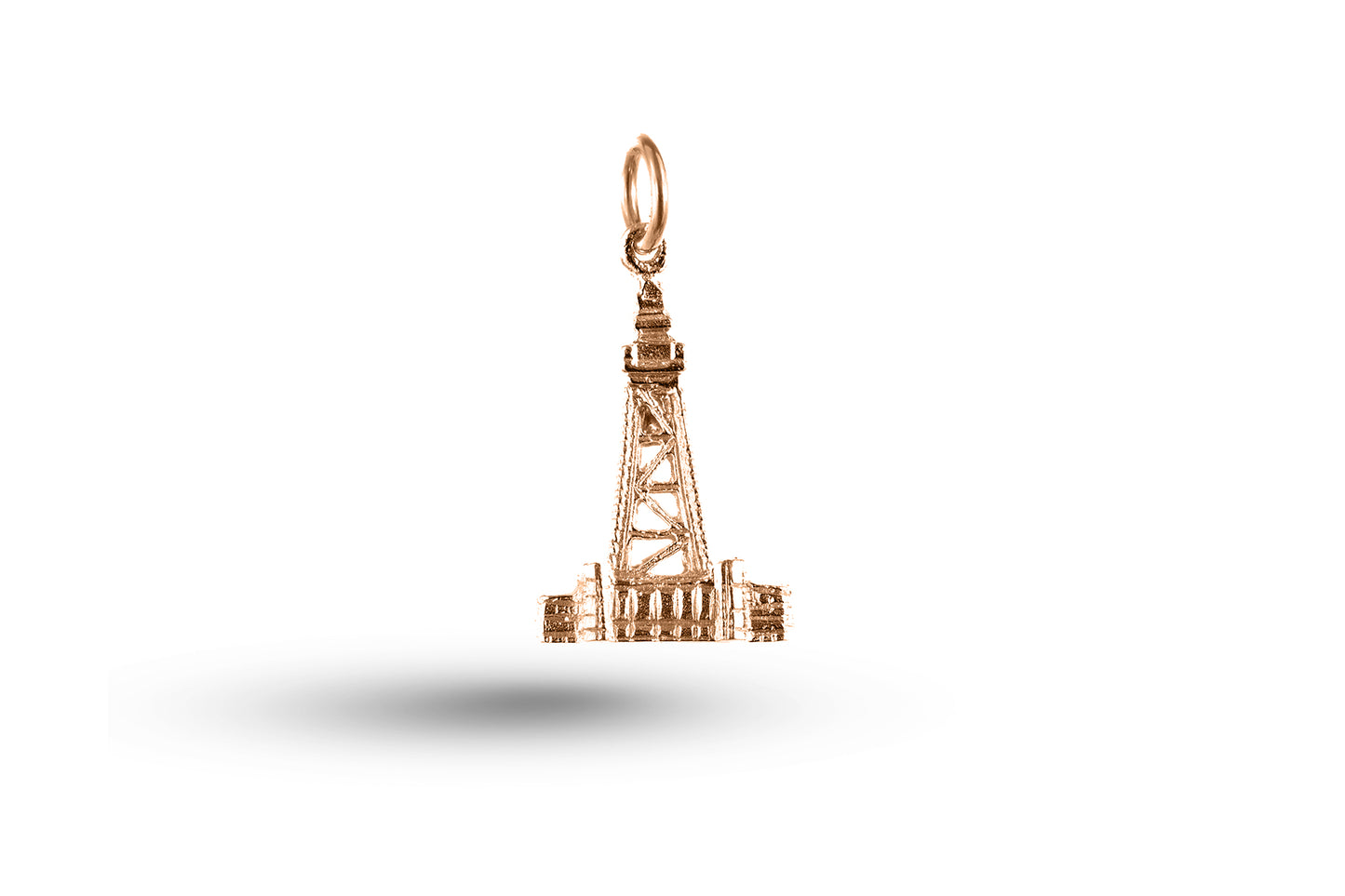Luxury rose gold Blackpool Tower charm.