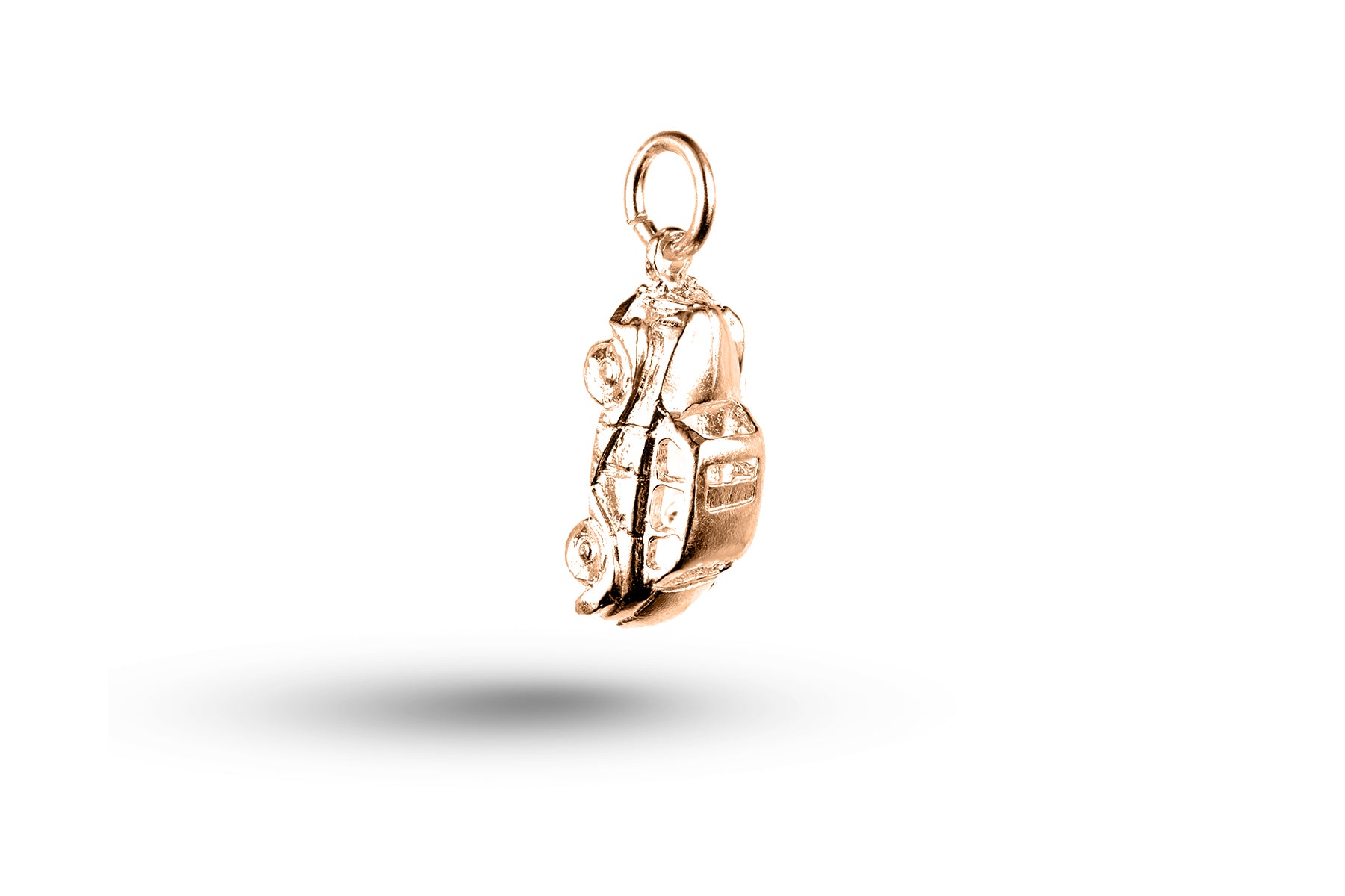 Rose gold Taxi charm.