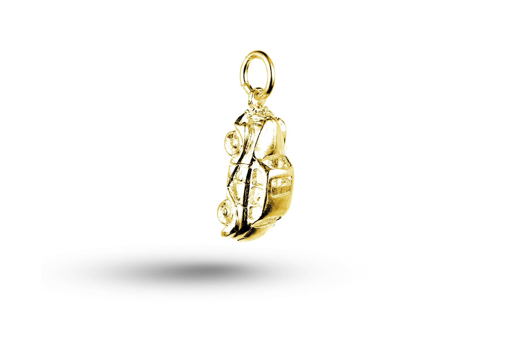 Yellow gold Taxi charm.