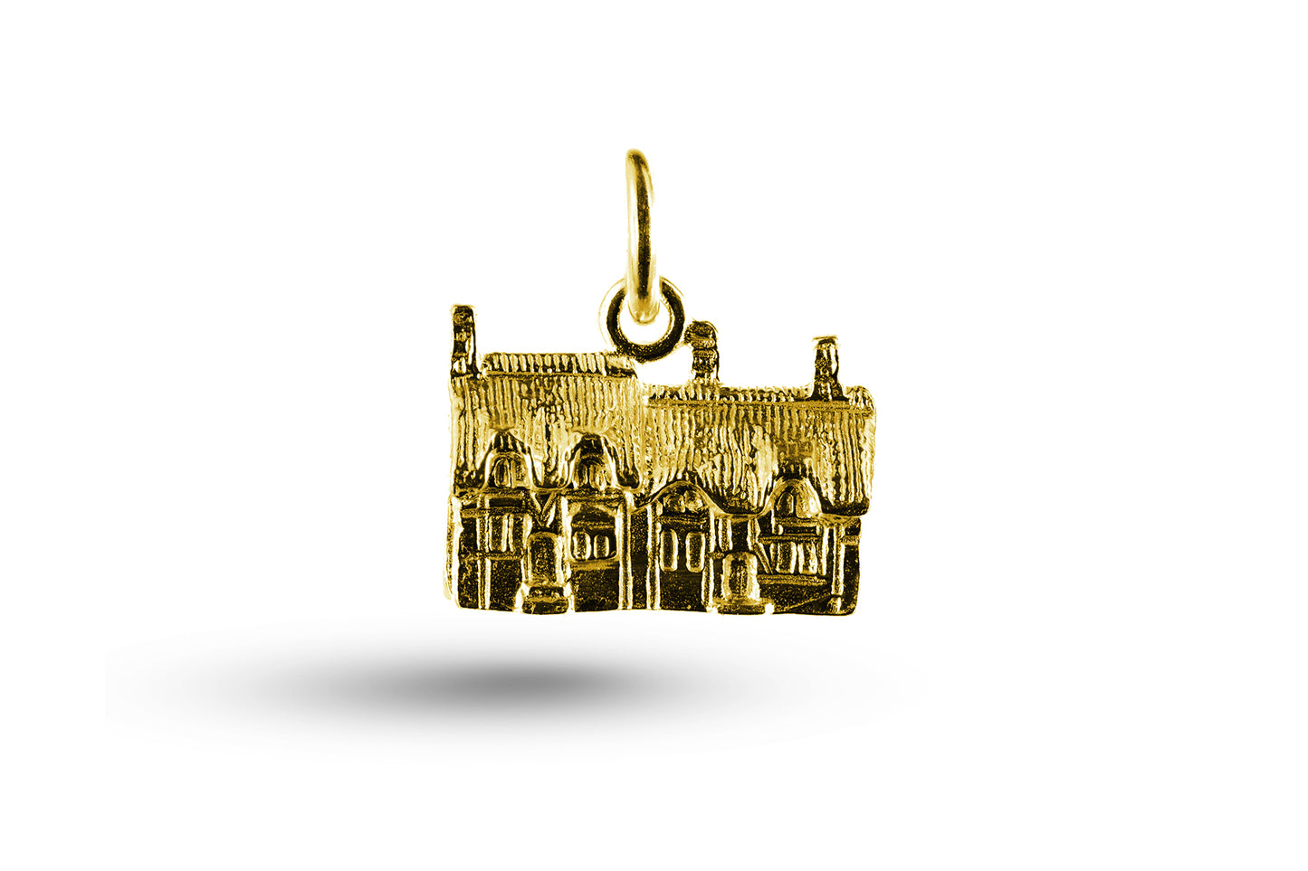 Luxury yellow gold Anne Hathaway cottage charm.