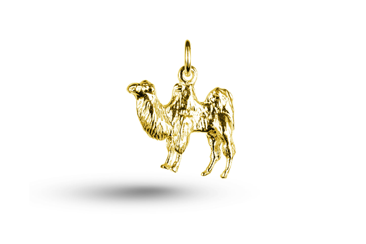 Luxury yellow gold Camel charm.