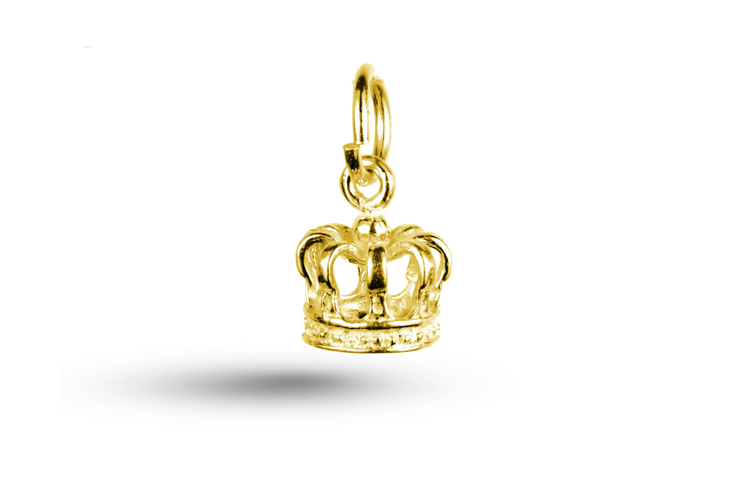 Yellow gold Crown charm.
