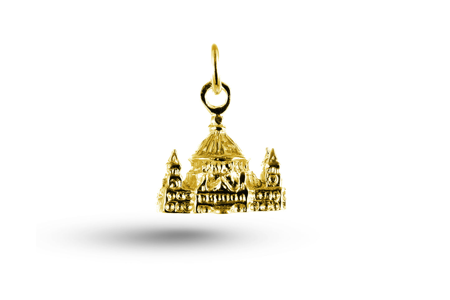 Yellow gold St Pauls Cathedral charm.