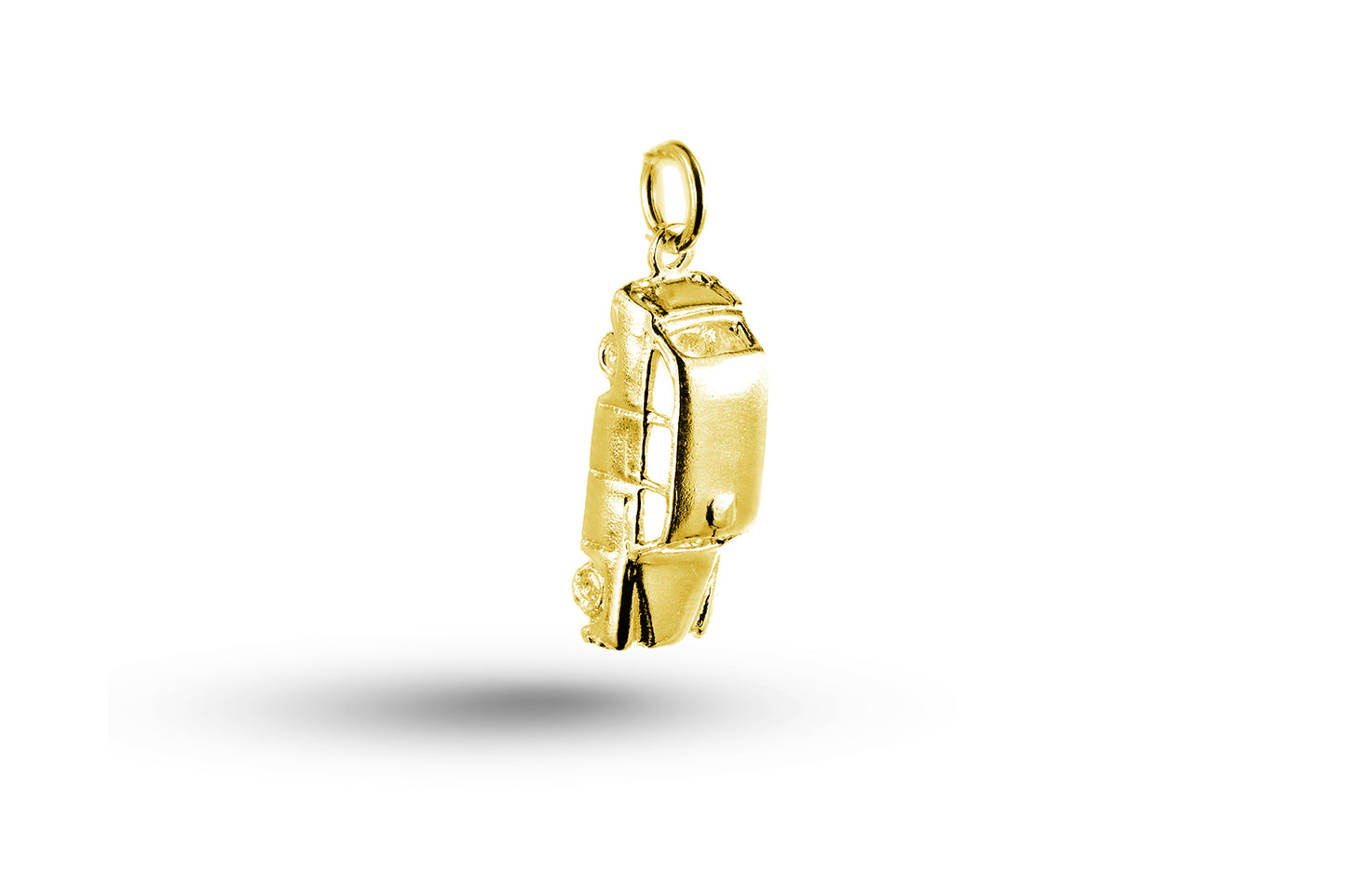 Yellow gold Taxi Cab charm.
