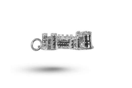 White gold Windsor Castle charm.