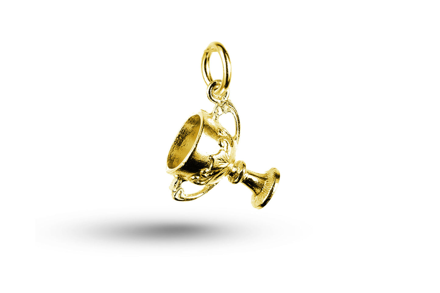 Yellow gold Cup charm.