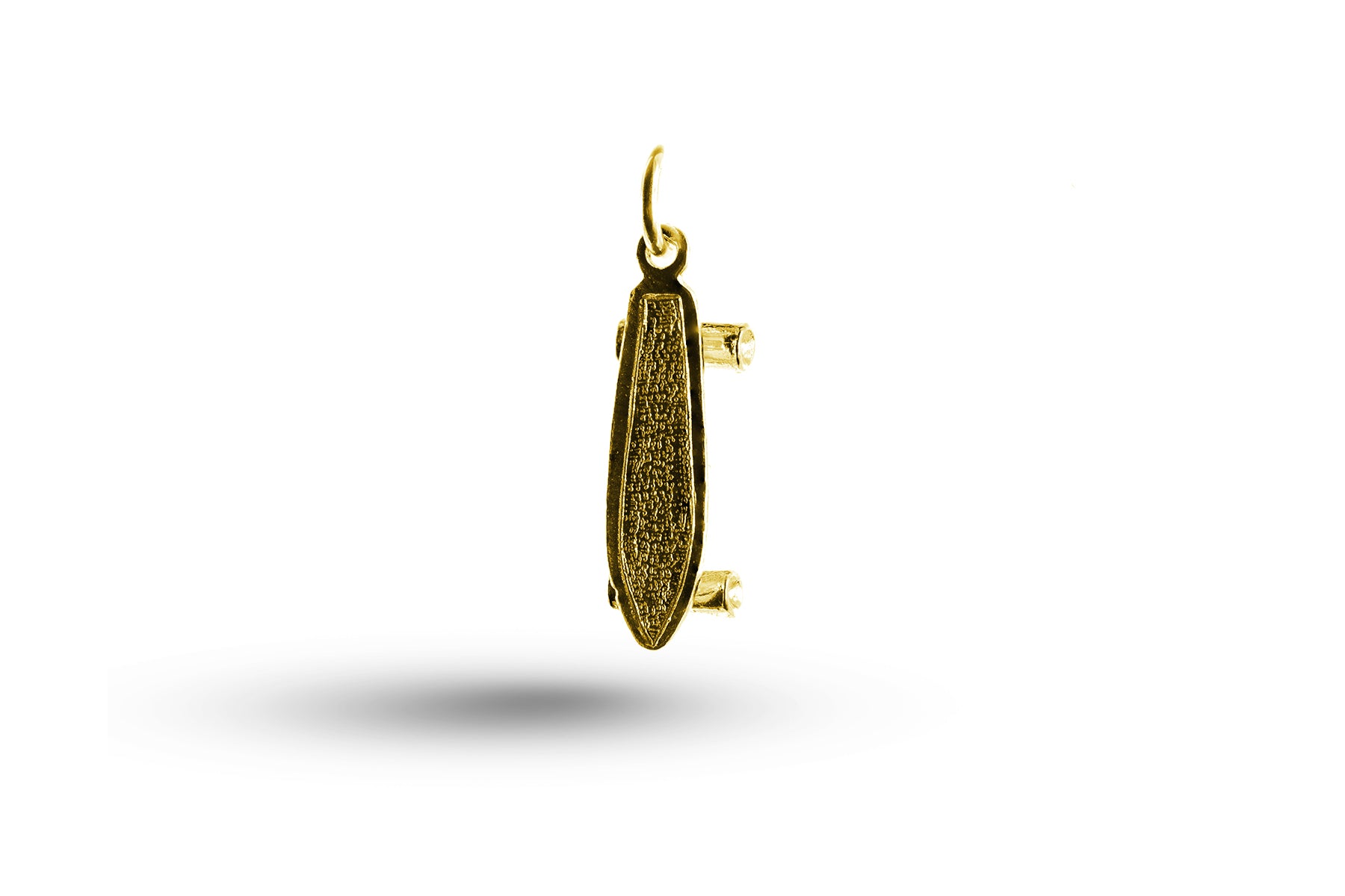 Yellow gold Skateboard charm.