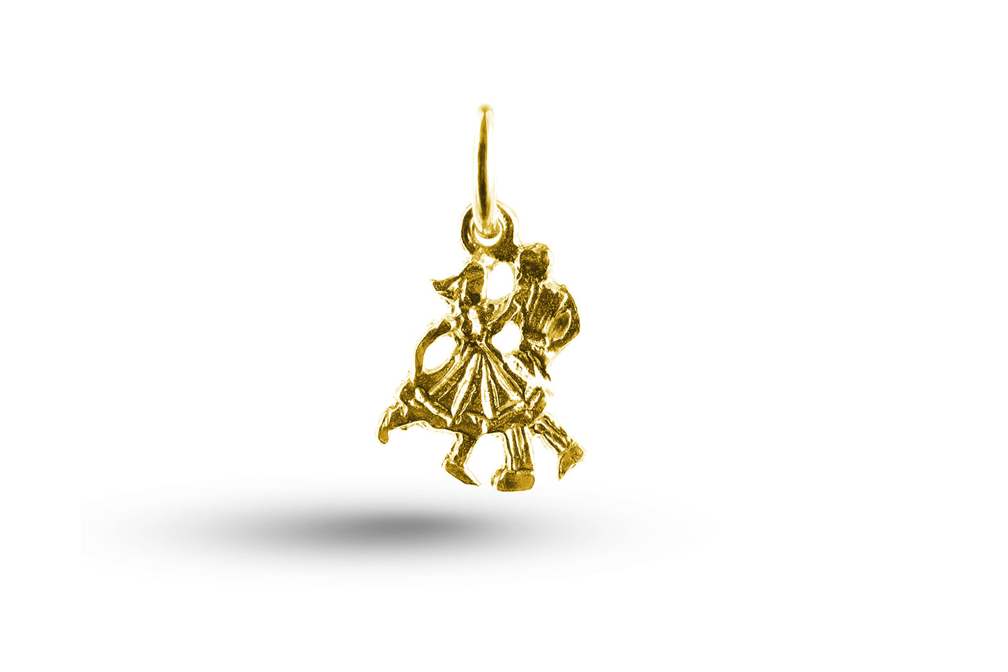Yellow gold Rock 'N' Rollers charm.