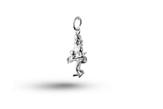 White gold Sir Francis Drake charm.