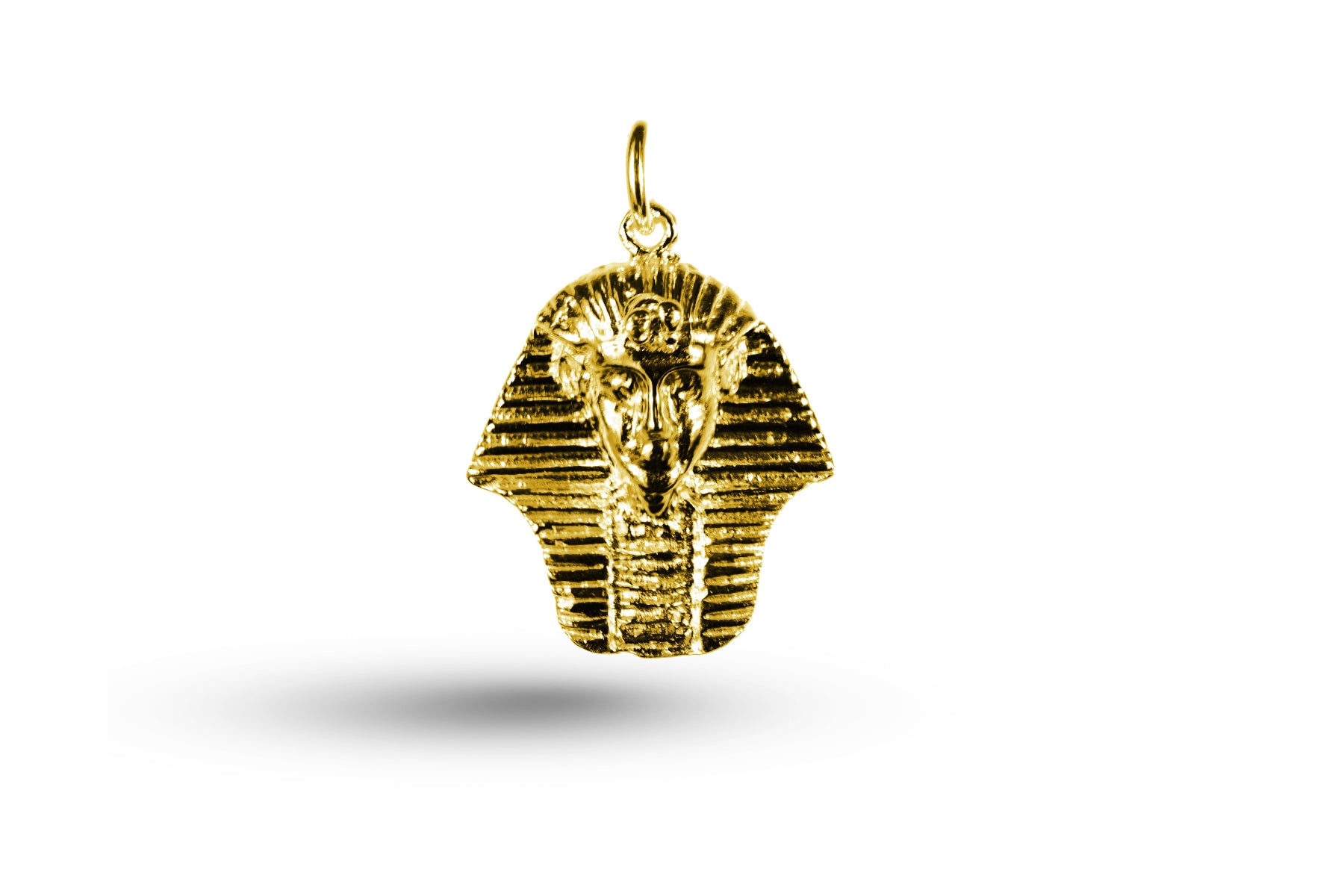 Yellow gold Tutankhamun charm.