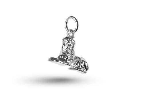 White gold Sphinx charm.
