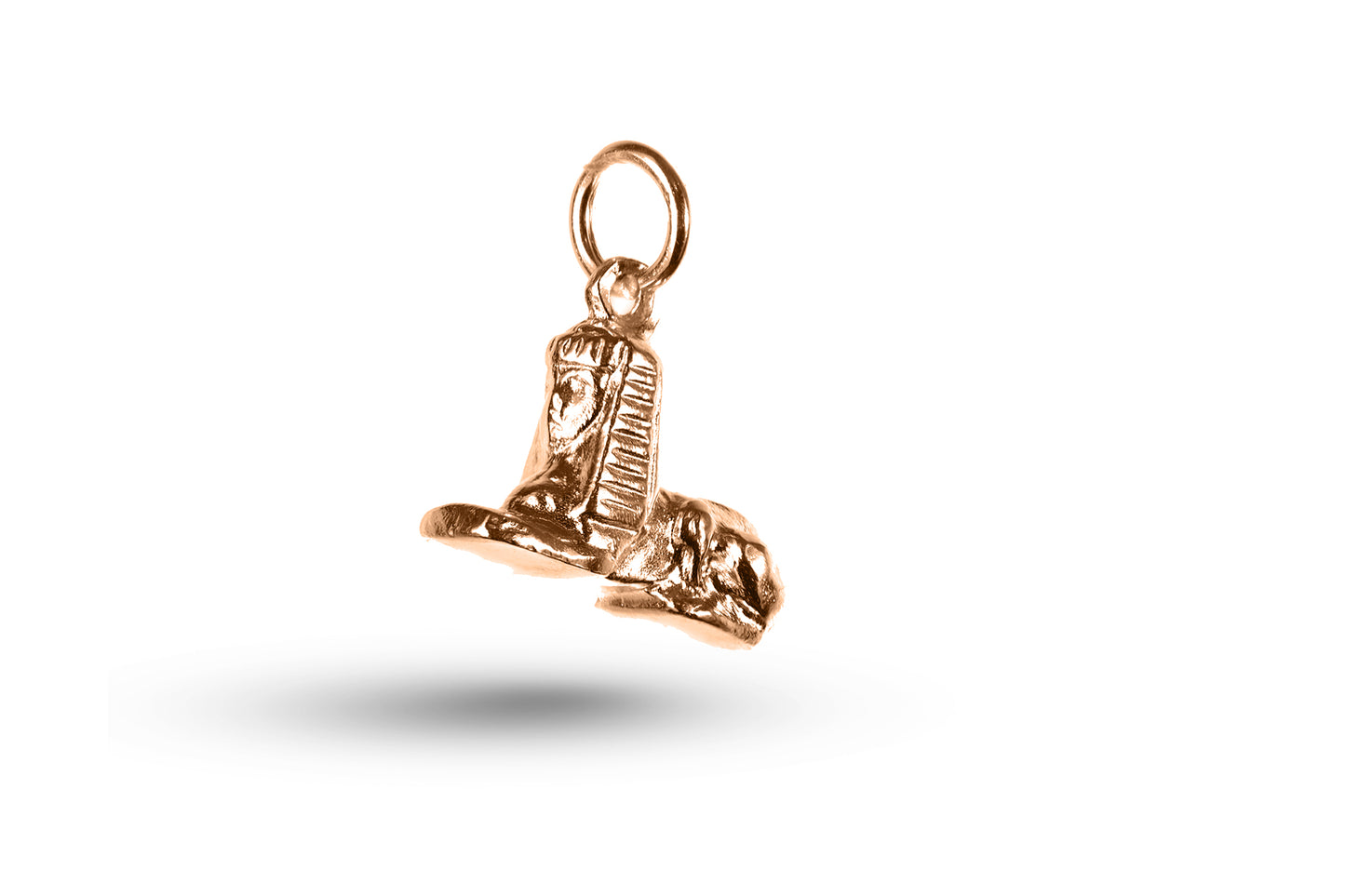 Rose gold Sphinx charm.