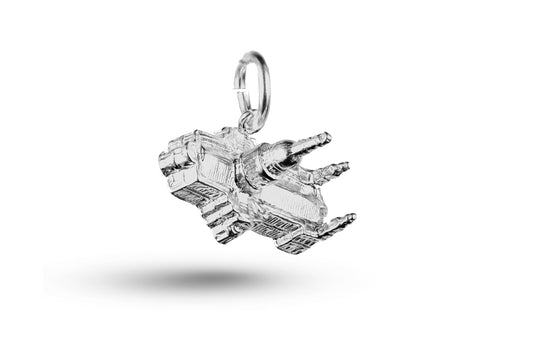 White gold St Pauls Cathedral charm.