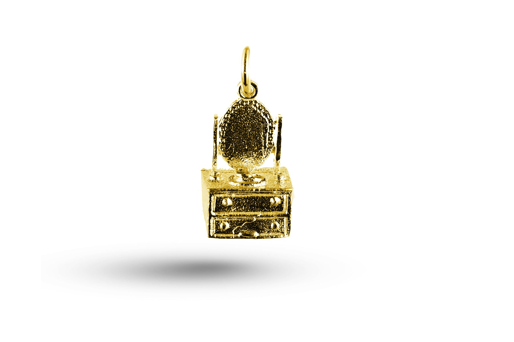 Yellow gold Dressing Table charm.
