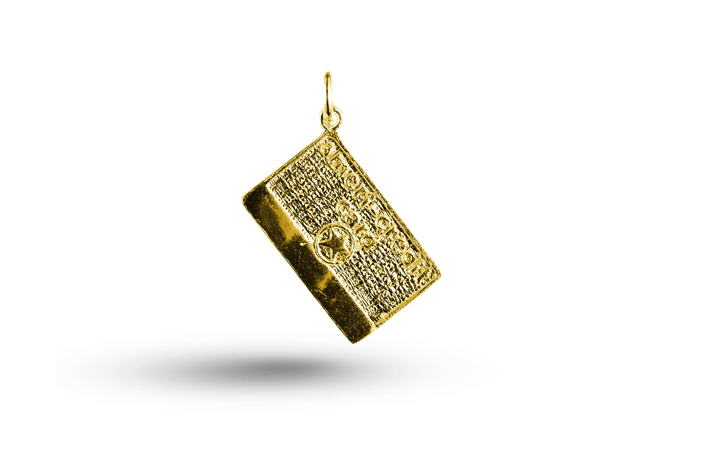 Yellow gold Star Credit Card charm.
