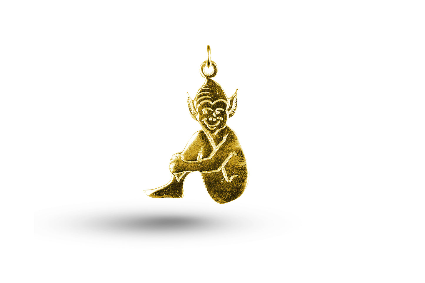 Yellow gold Heavy Pixie charm.