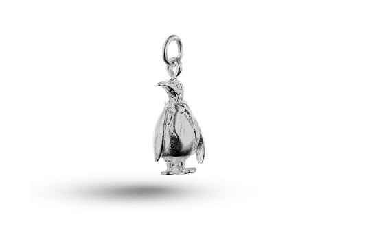 White gold Penguin charm.