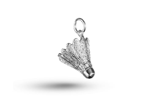 White gold Shuttlecock charm.