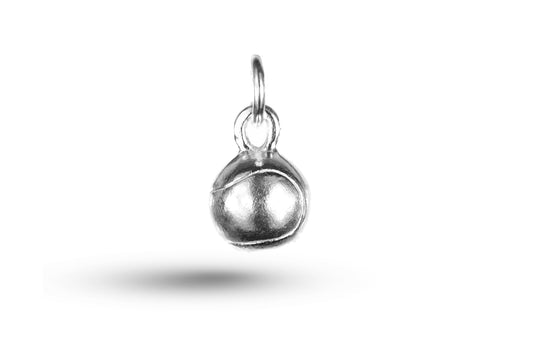 White gold Tennis Ball charm.