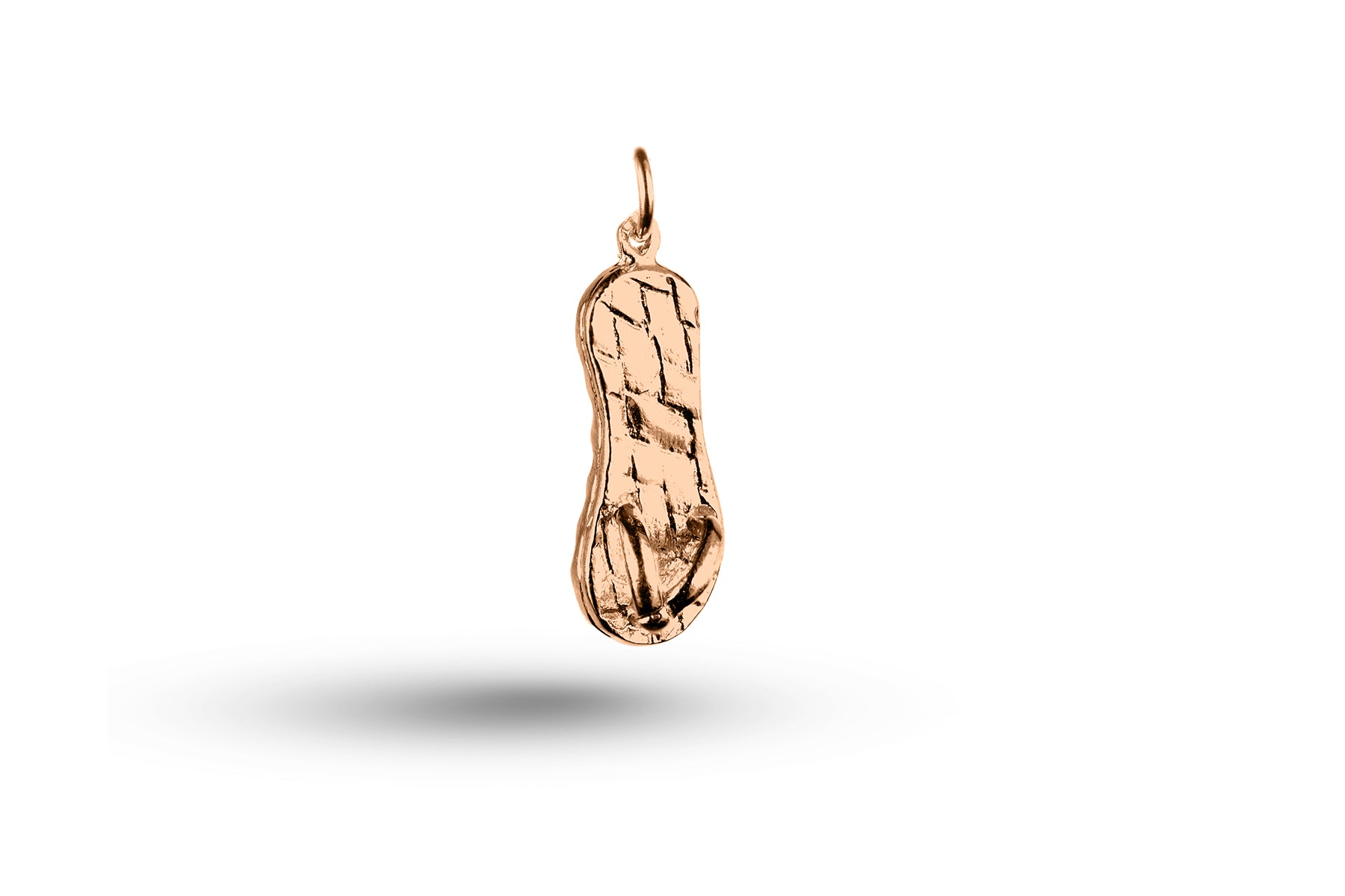 Rose gold Sandal charm.